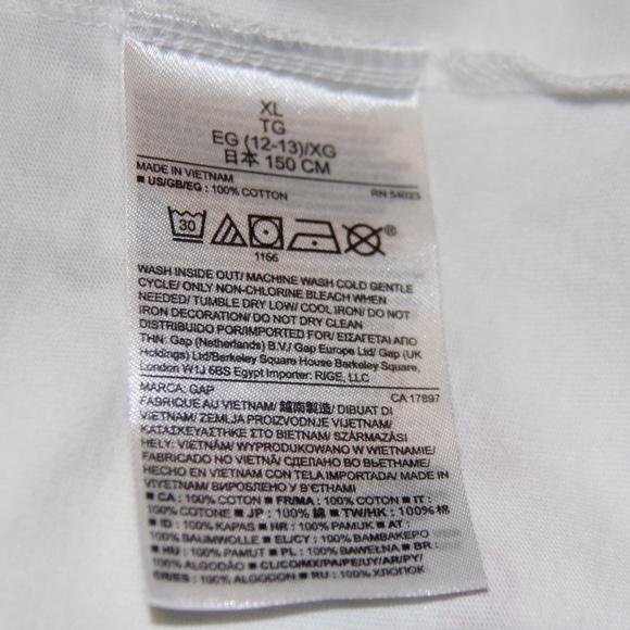 Gap Girl's Paris Long Sleeve Tee - Picture 7 of 7